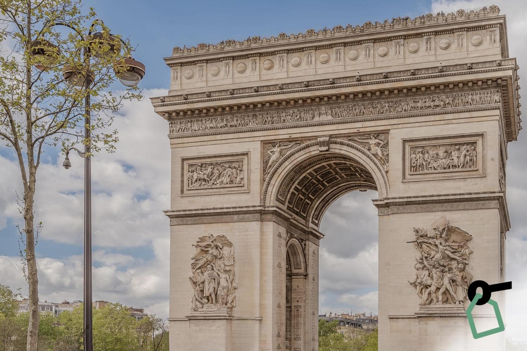Hotiday Room Collection - Paris Arc De Triomphe Exterior photo